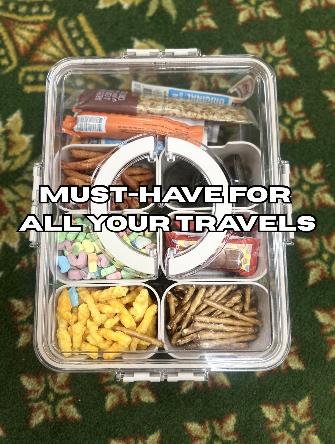 Containers like these are a must-have. Perfect for competition days, game days, park trips, beach, and pool. I take these with me wherever I go so my kids always have a quick snack when needed like our dance and cheer competitions were at every weekend. 

#travel #travelnecessities #snackcontainer #amazonfinds #amazon 

#LTKKids #LTKfoodie #LTKTravel