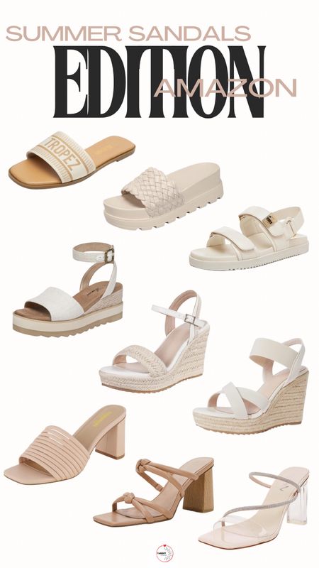 Amazon Fashion Summer Sandals #amazon #amazonsummer #amazonfashion #amazonshoes #amazonsandals #amazonlooks #amazonoutfitideas #summershoes 

#LTKFindsUnder50 #LTKStyleTip #LTKShoeCrush