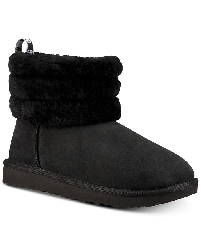 UGG® Women's Fluff Mini Quilted Boots & Reviews - Boots - Shoes - Macy's | Macys (US)