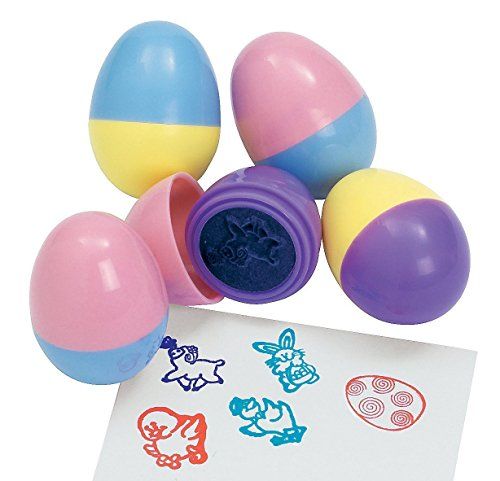 6 Easter Egg Stampers - Measure 1.5 Inches for Easter eggs hunt game, Party, Kid's stamps activities | Amazon (US)