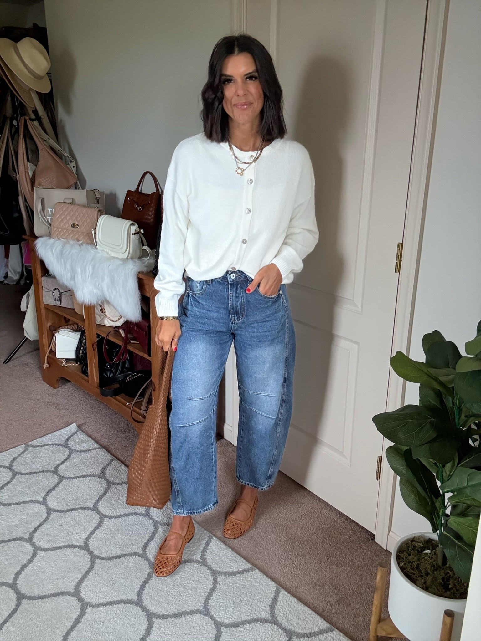 Size small in sweater Size 2 in jeans

#LTKdayinmylife #LTKgrwm #LTKmomlife