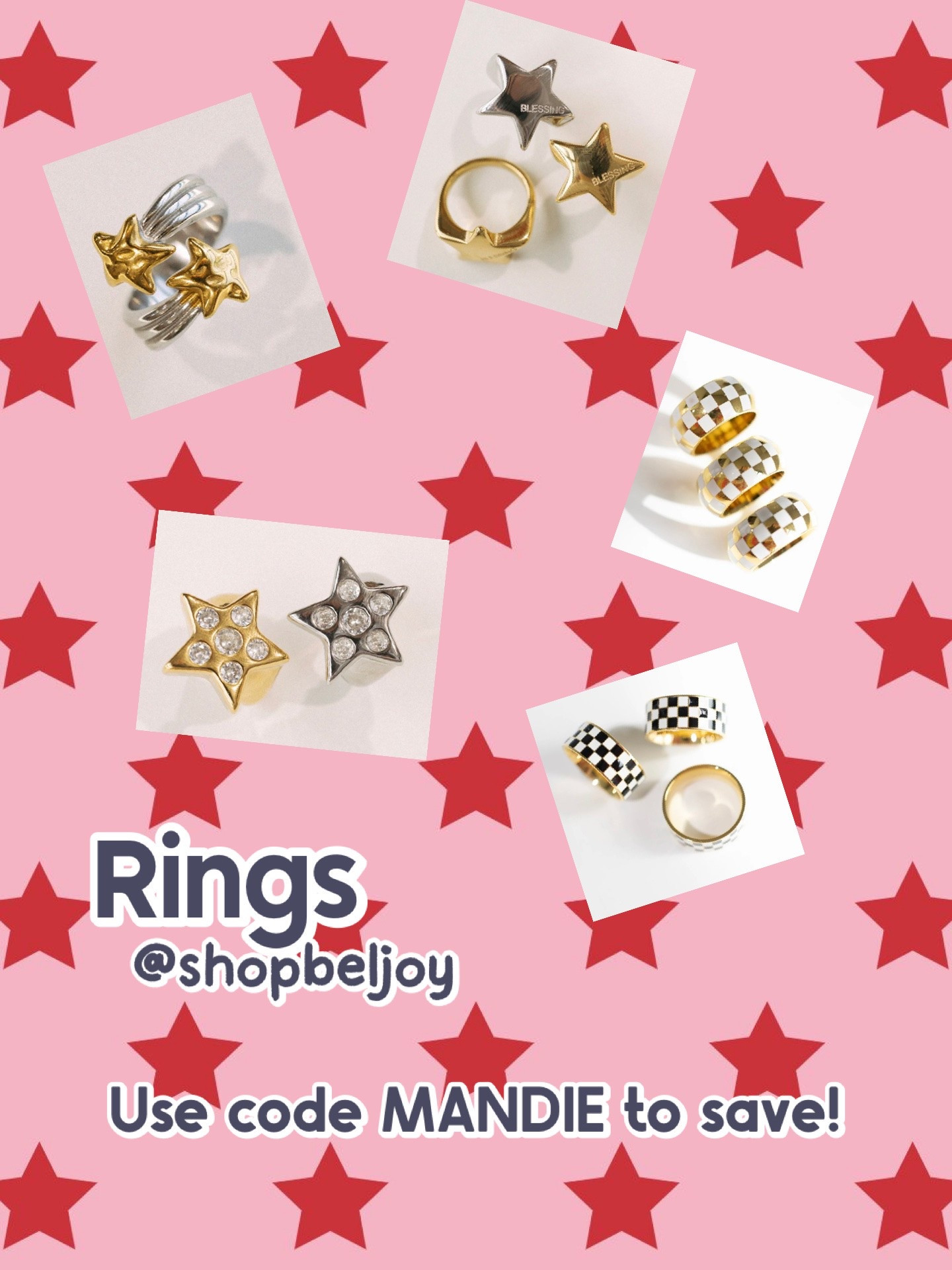 Use code MANDIE @shopbeljoy on Instagram to save!