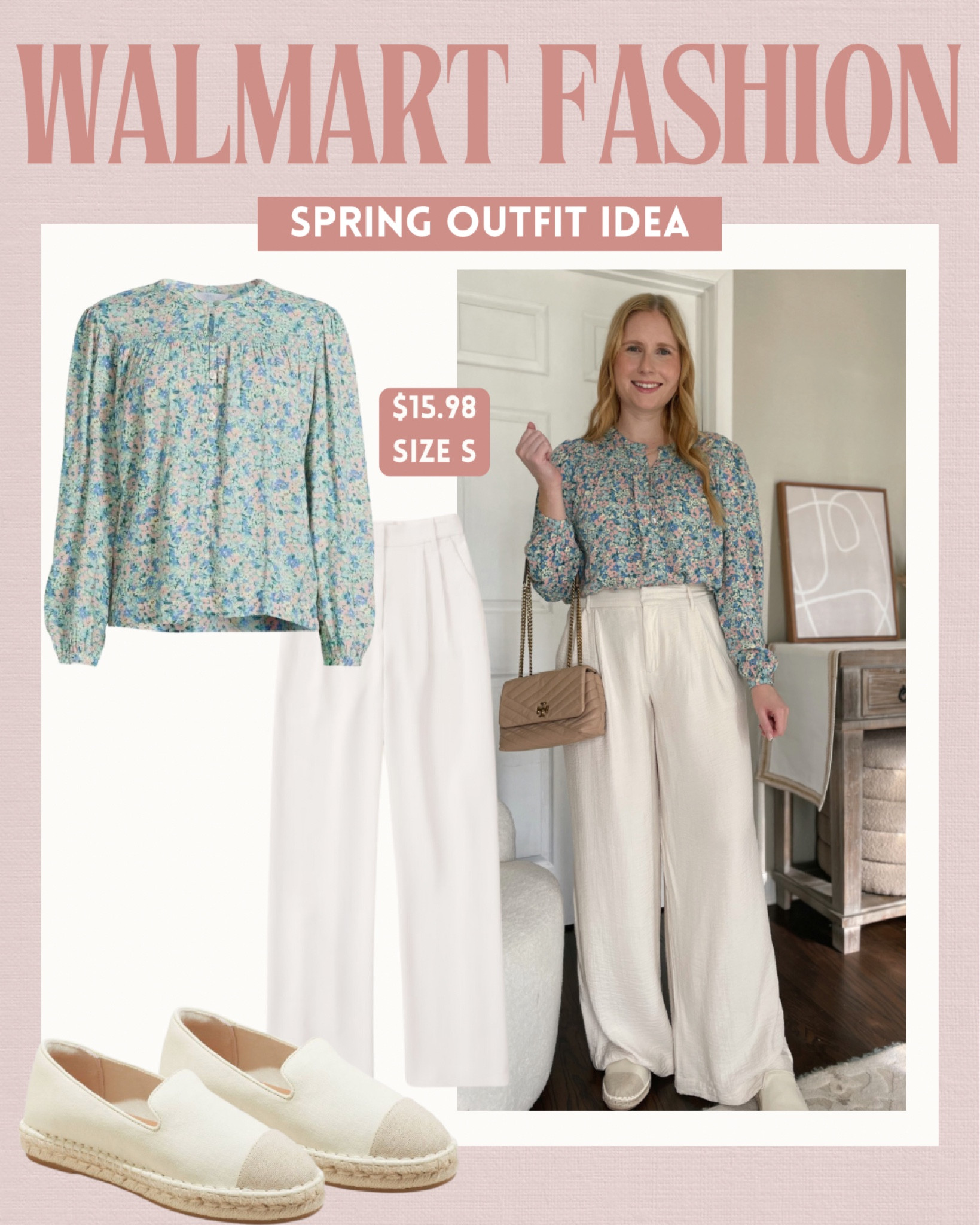 Work Outfit
Walmart Fashion
Walmart Outfit
Walmart outfit idea
Floral blouse (size small)
Cream trousers (size 10)

#LTKmidsize #LTKworkwear #LTKfindsunder50