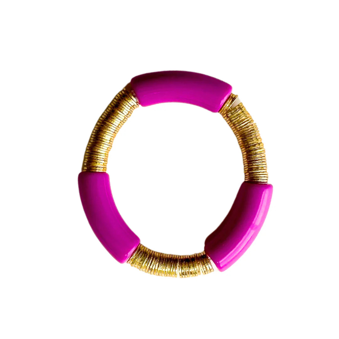 The Purple and Gold Cormier | Cocos Beads and Co