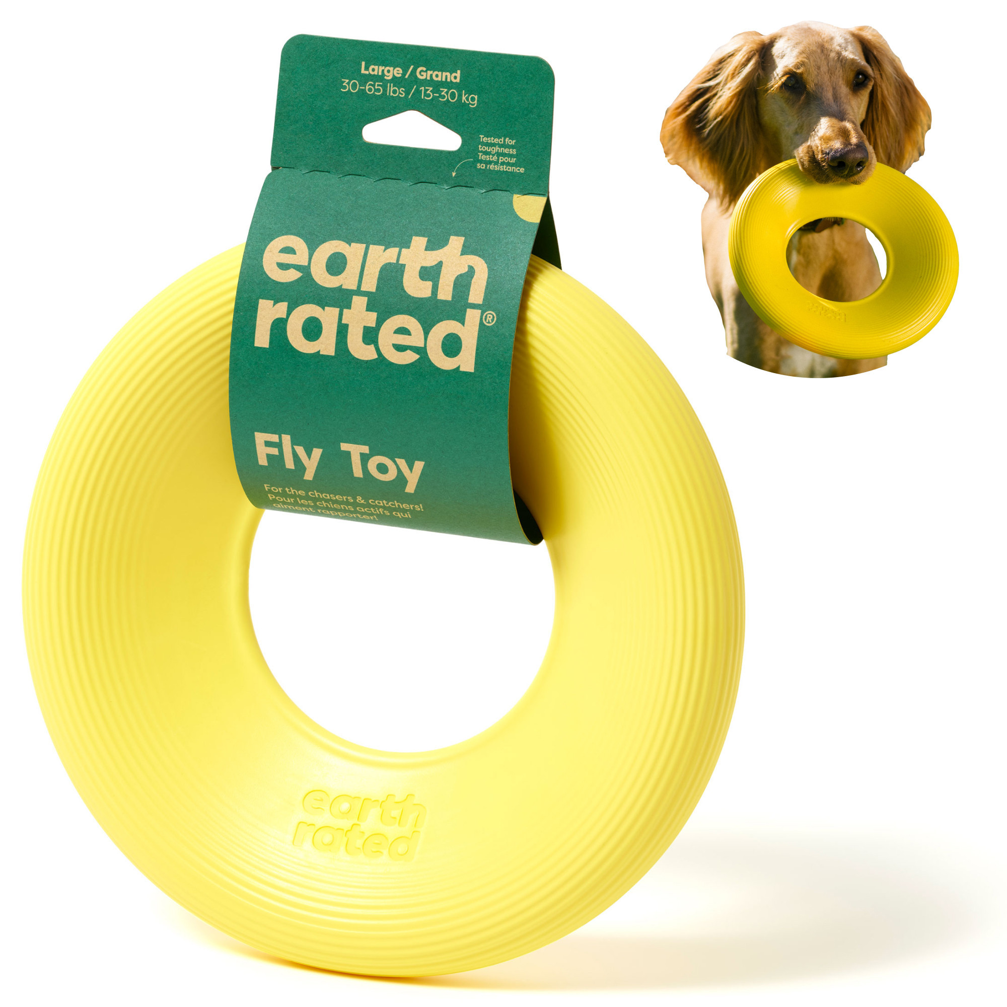 Earth Rated Flyer Dog Toy (Large) | Grove