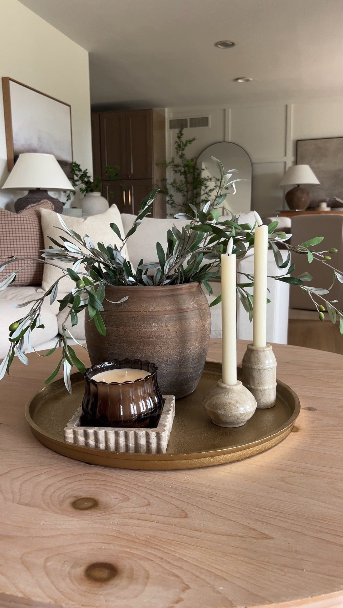 Cozy season coffee table decor

#LTKHome #LTKSeasonal