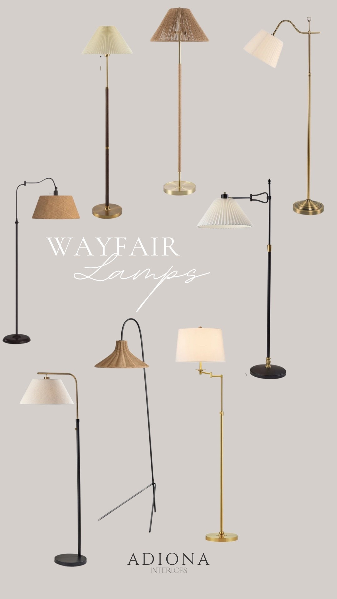 Wayfair floor lamps 

Wayfair funds, budget home, home decor 

#LTKSummerEdit #LTKSeasonal #LTKHome