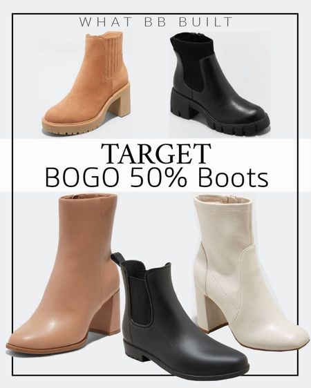 Target Boots currently BOGO 50% off!

#LTKfit #LTKstyletip #LTKunder50