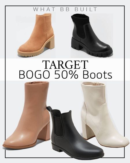 Target Boots currently BOGO 50% off!

#LTKfit #LTKstyletip #LTKunder50