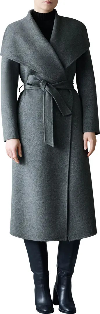 Mai Wool Long Wrap Coat | Nordstrom
