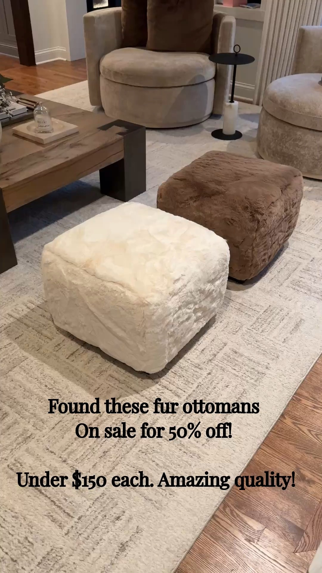 I know it’s not sturdy season but I couldn’t resist the deal on these! I couldn’t decide what color so we ordered both. We live in org colors so ordered one more of each. A set for the cabin and a set for home. 

They are 50% off making them less than $150 & the quality is so good!