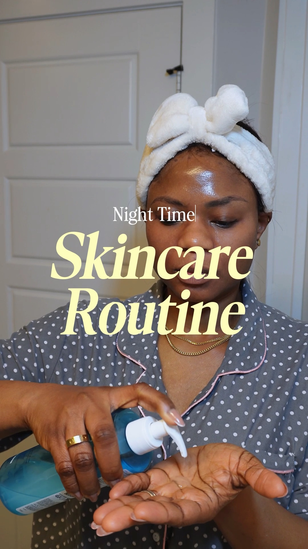 Night time skincare routine for smooth and clear skin. 

#LTKselfcare #LTKdayinmylife