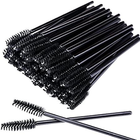 GoWorth 200 PCS Disposable Eyelash Mascara Brushes Makeup Brush Wands Applicator Makeup Kits(Rose Re | Amazon (US)