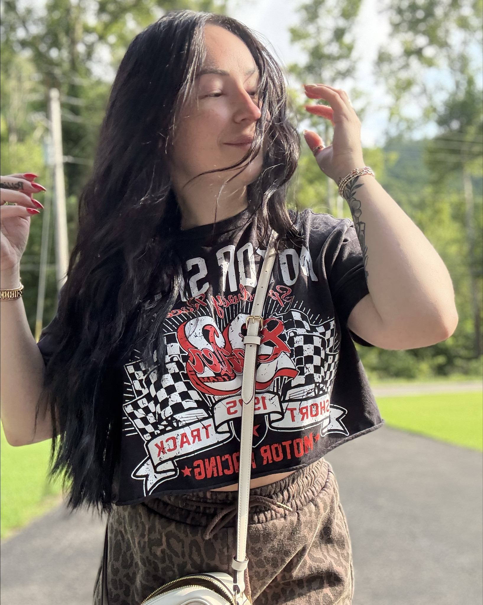 Cute & comfy 🐆🖤❤️

#LTKPetite #LTKStyleTip #LTKWorkwear