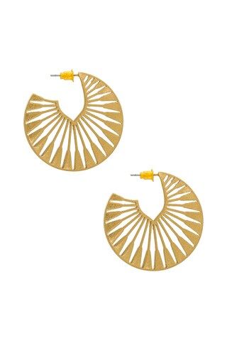 8 Other Reasons Fan Earrings in Gold from Revolve.com | Revolve Clothing (Global)