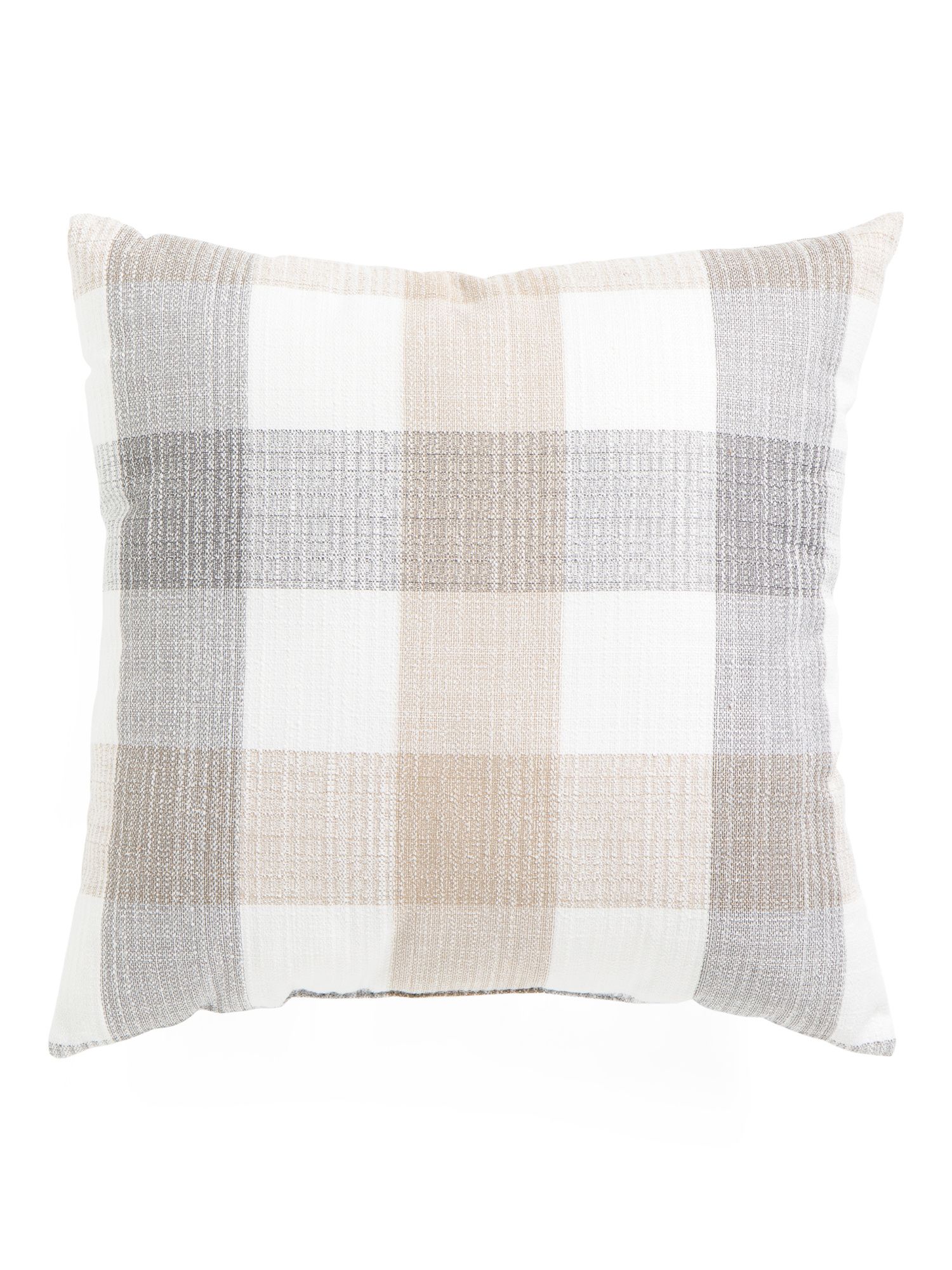 Made In Usa 22x22 Indoor Outdoor Plaid Performance Fabric Pillow | Throw Pillows | Marshalls | Marshalls