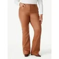 Sofia Jeans Women's Plus Size Melisa Flare High Rise Trouser Jeans, 32.5" Inseam, Sizes 14W-28W | Walmart (US)