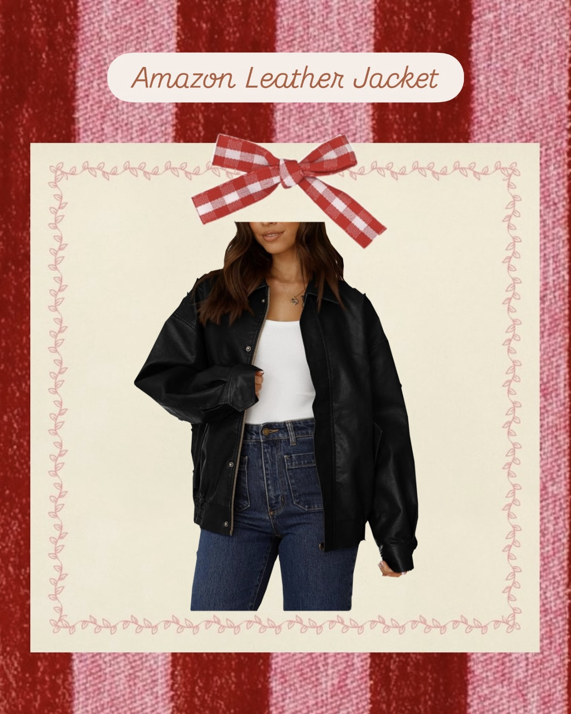 Black Friday! $35 Amazon Leather Jacket! 🖤

#LTKHoliday #LTKGiftGuide #LTKCyberWeek