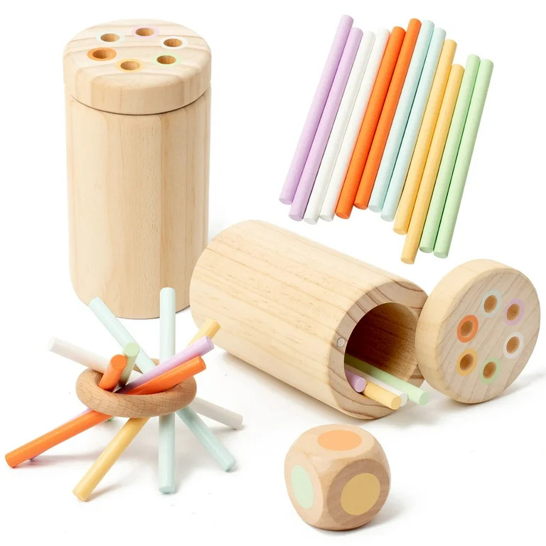 Busy Edition Fine Motor Skills Baby Montessori Toy , Learning & Educational Color Sorting Wooden ... | Walmart (US)