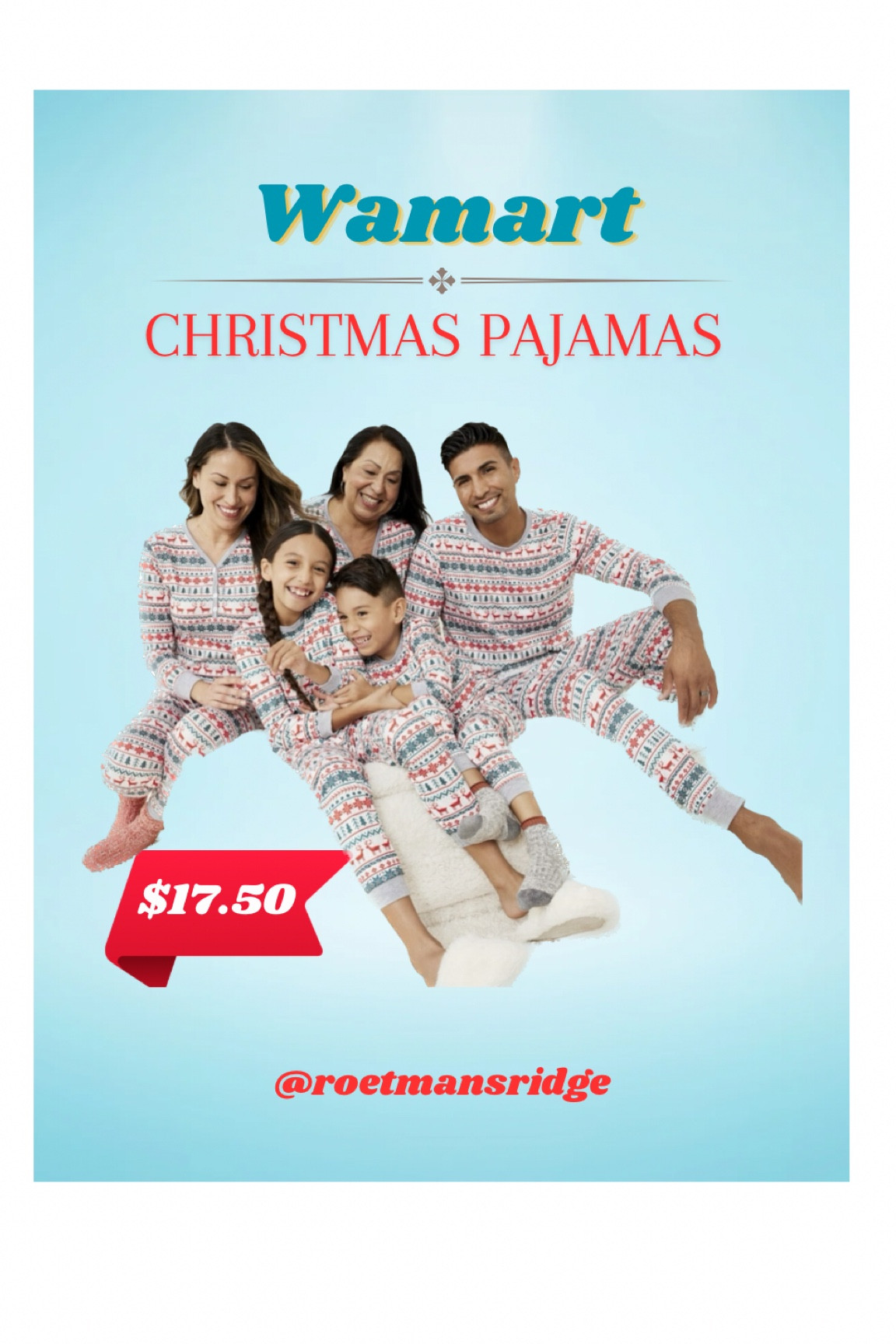 Annual family holiday pajamas….go get these cute matching jammies from Walmart! 

#LTKHoliday