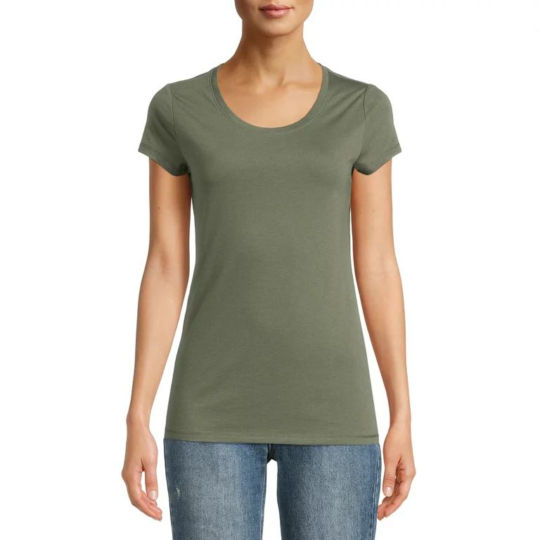 No Boundaries Juniors' T-Shirt with Short Sleeves | Walmart (US)