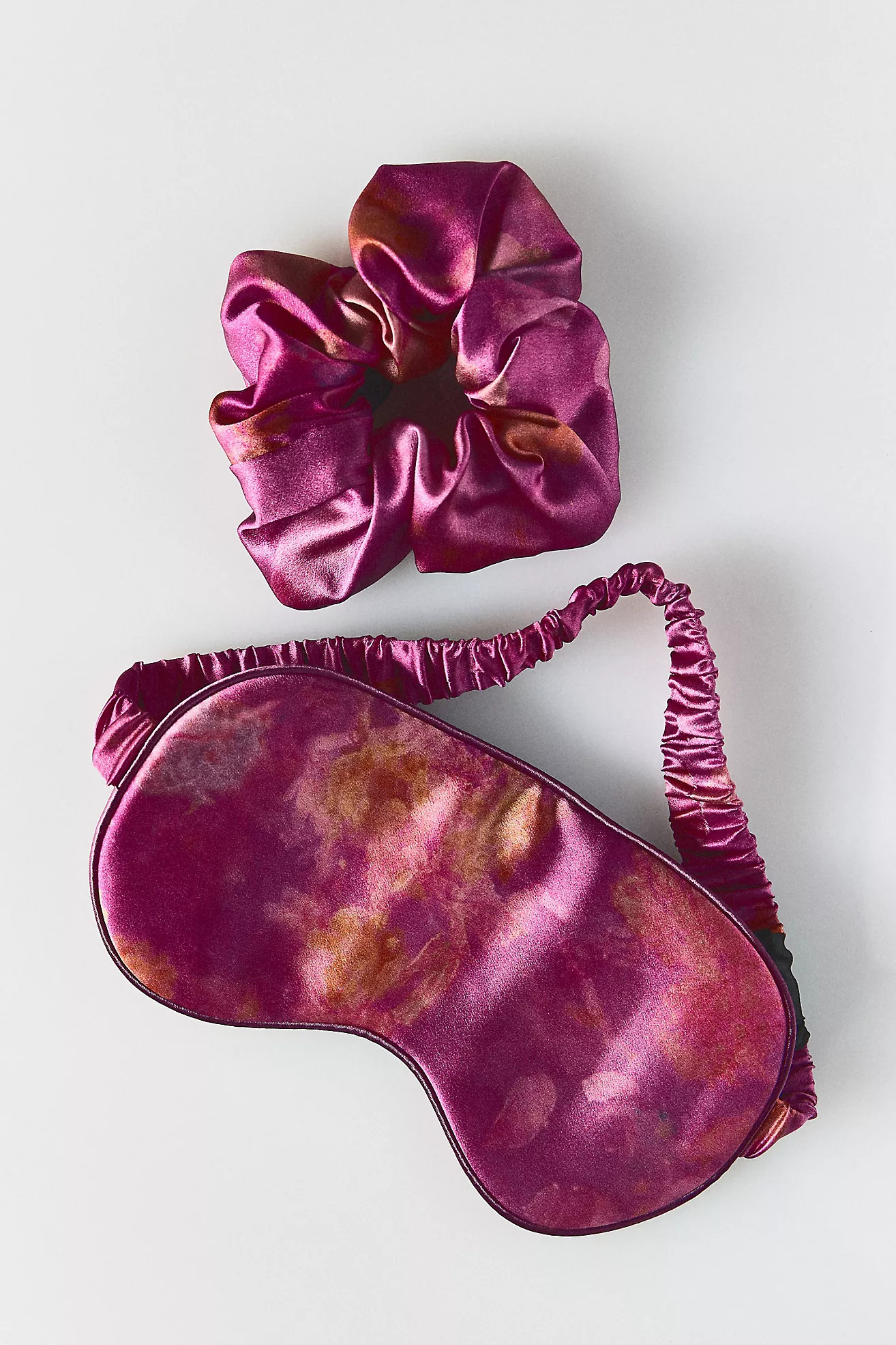 Silk & Willow Silk Sleep Eye Mask & Hair Scrunchie Set | Anthropologie (US)