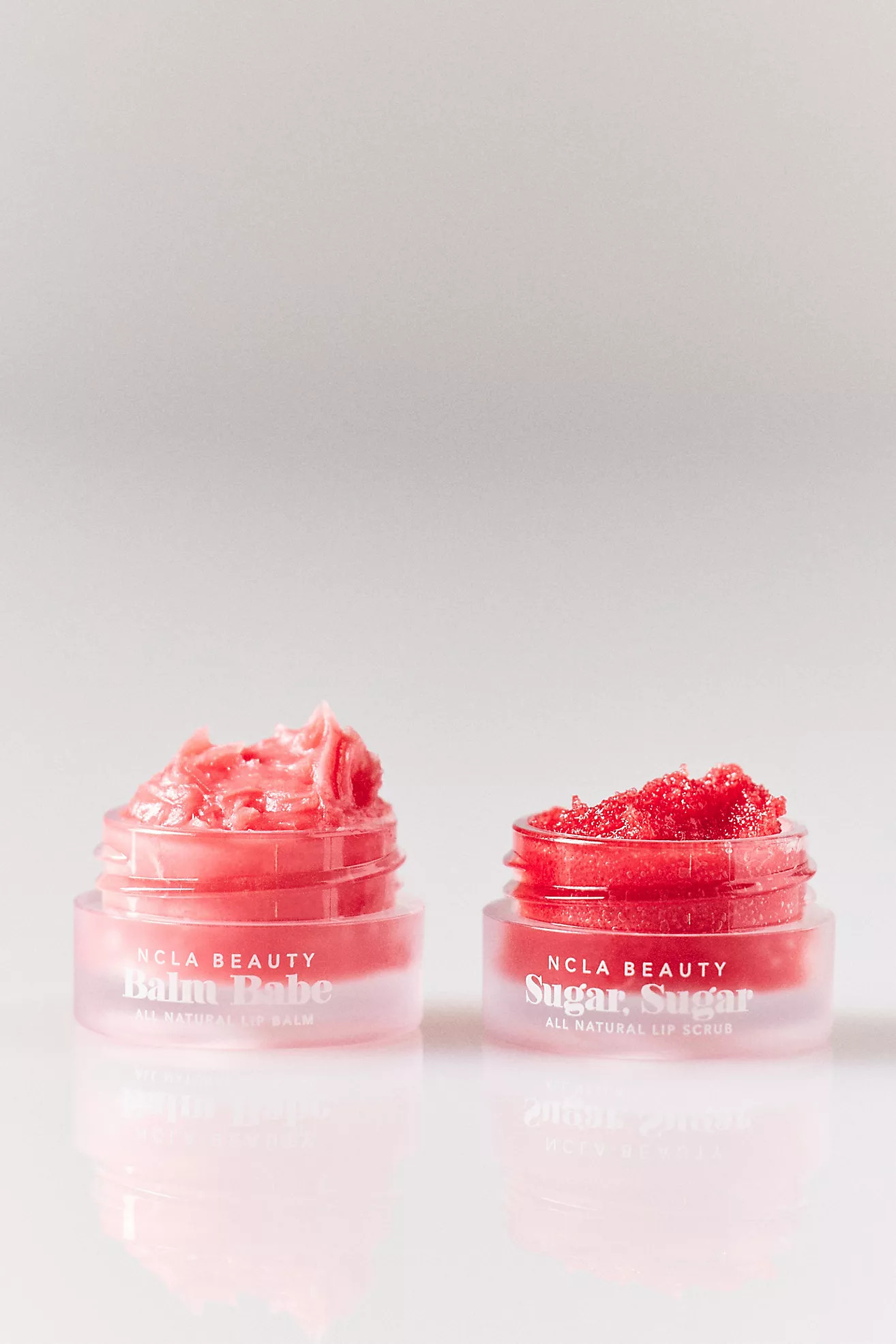 NCLA Beauty Peppermint Swirl Lip Scrub & Lip Balm Set | Anthropologie (US)