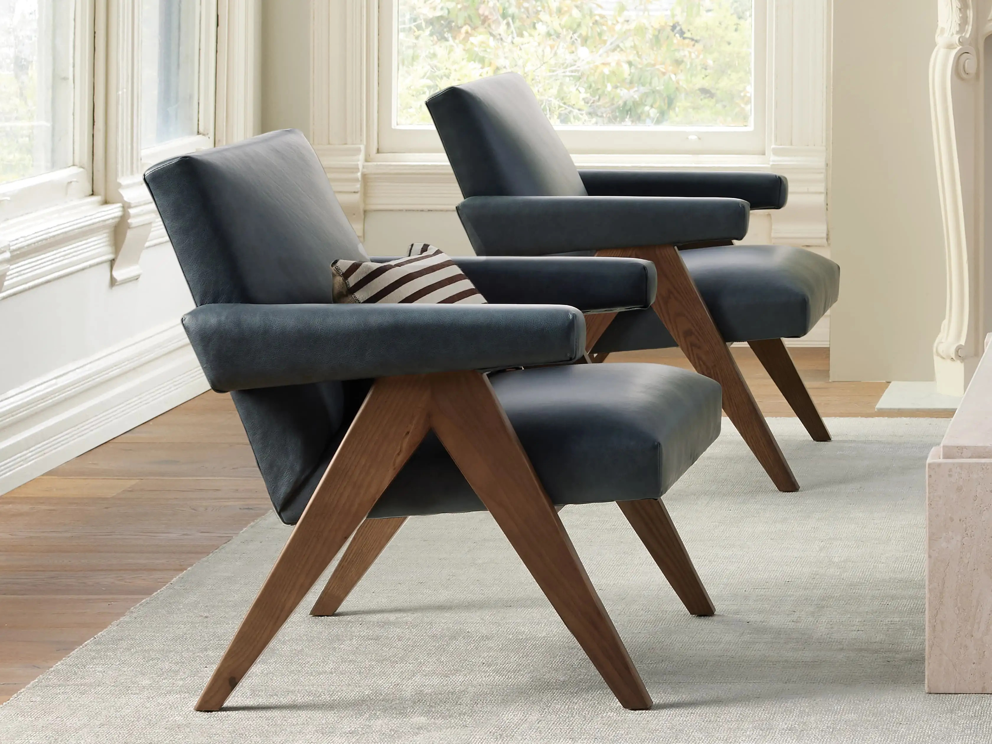 Elias Leather Chair | Arhaus