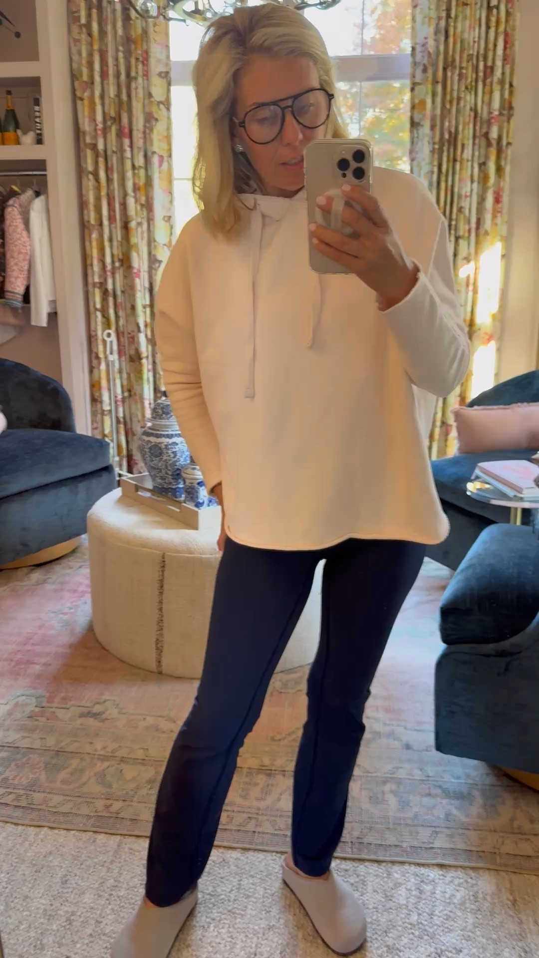 Wearing xs hoodie (so good and so worth the investment), small leggings, 7 shoe

#LTKStyleTip #LTKootd #LTKmomlife