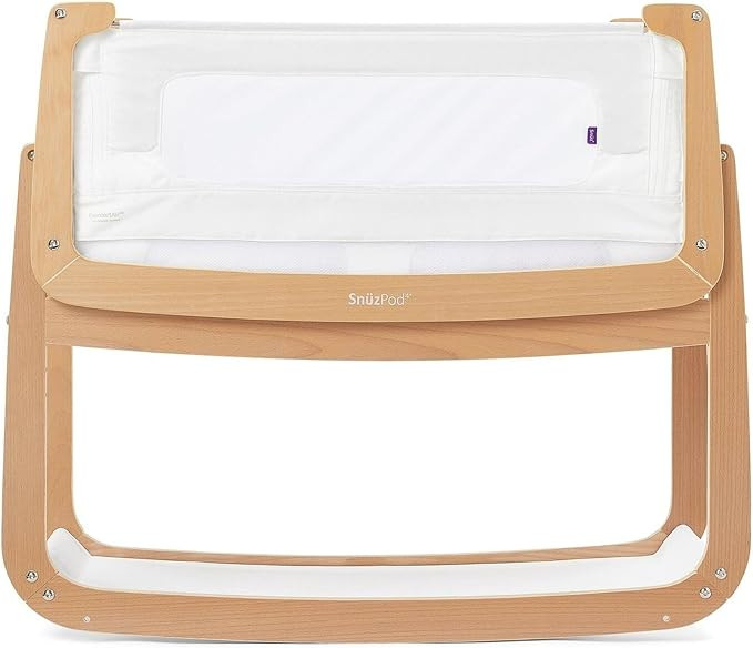 SnuzPod 4 Rocking Baby Bassinet Bedside Sleeper - Lightweight, Portable Bedside Bassinet, Lift Of... | Amazon (US)