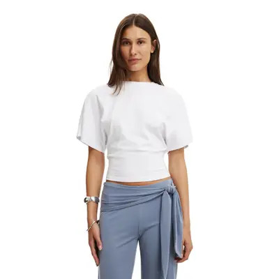 Cotton On Women's Blair Batwing Short Sleeve Tee in Madi Stripe Cosmic Star Dark at Nordstrom, Size X-Large | Nordstrom