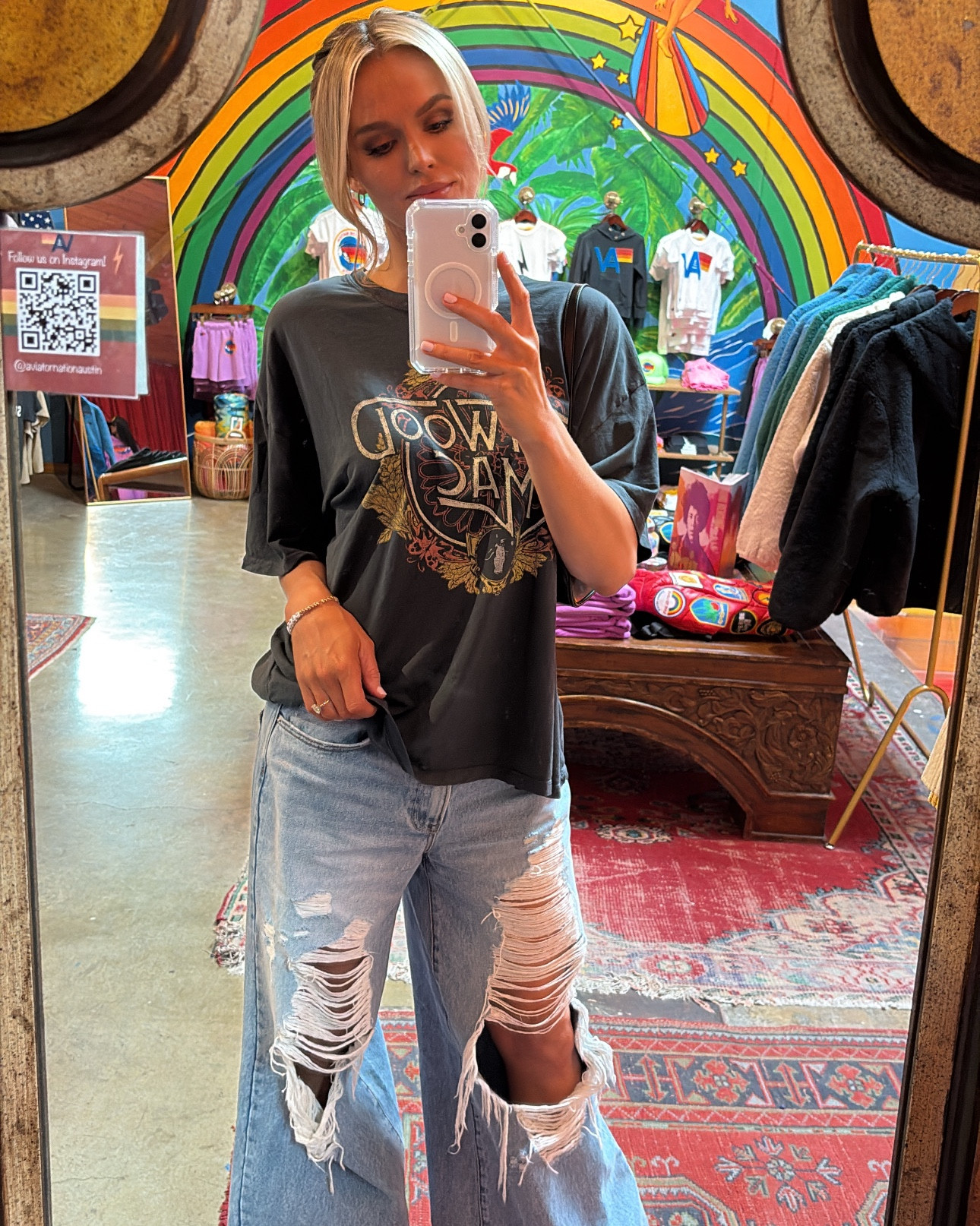 Glam fit concert Tee