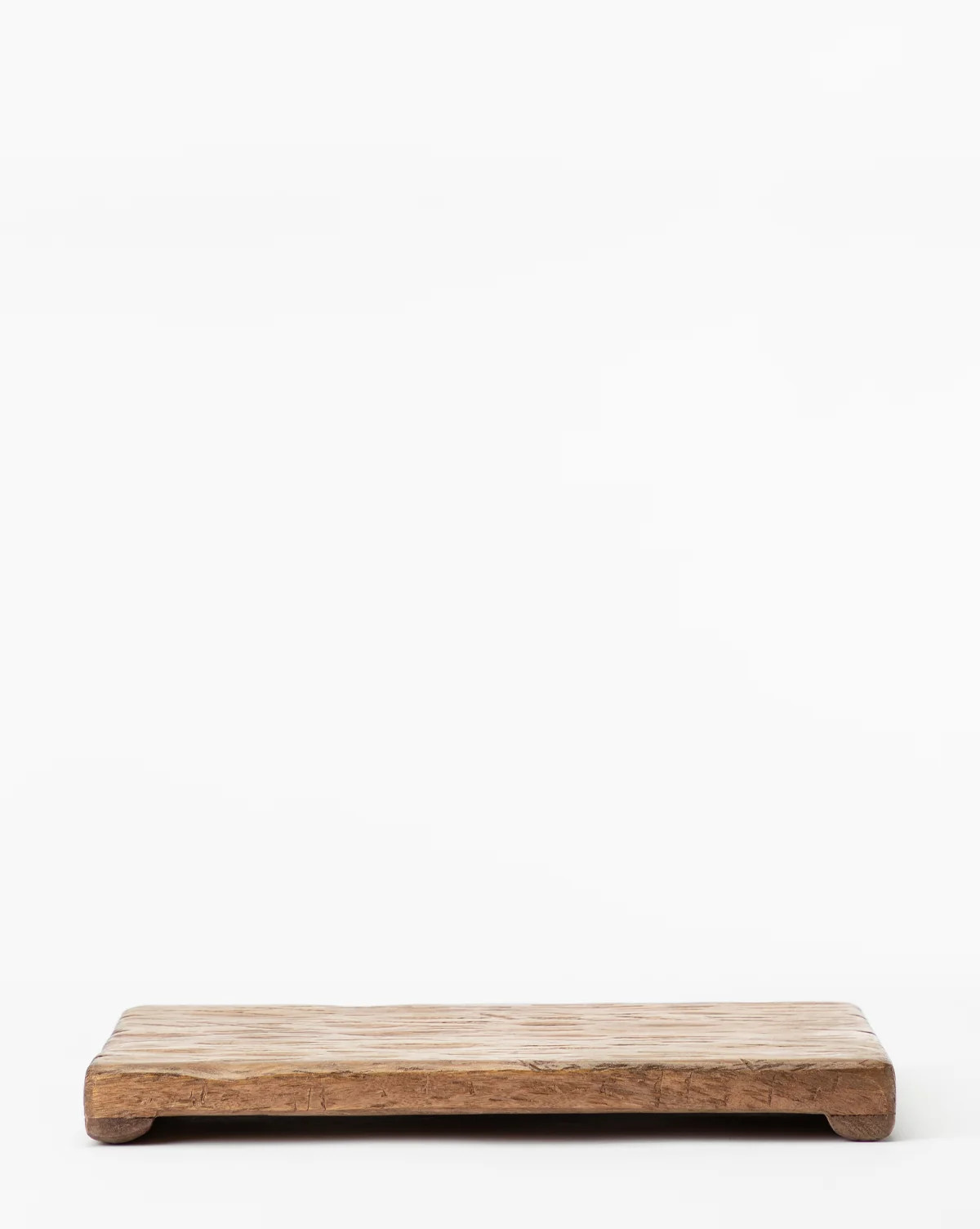 Mango Wood Rectangular Pedestal | Shop.app