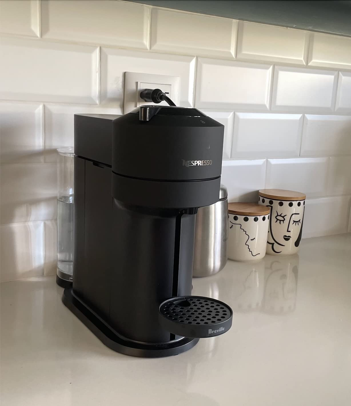 Nespresso VertuoPlus Coffee and Espresso Machine by Breville, Ink Black | Amazon (US)