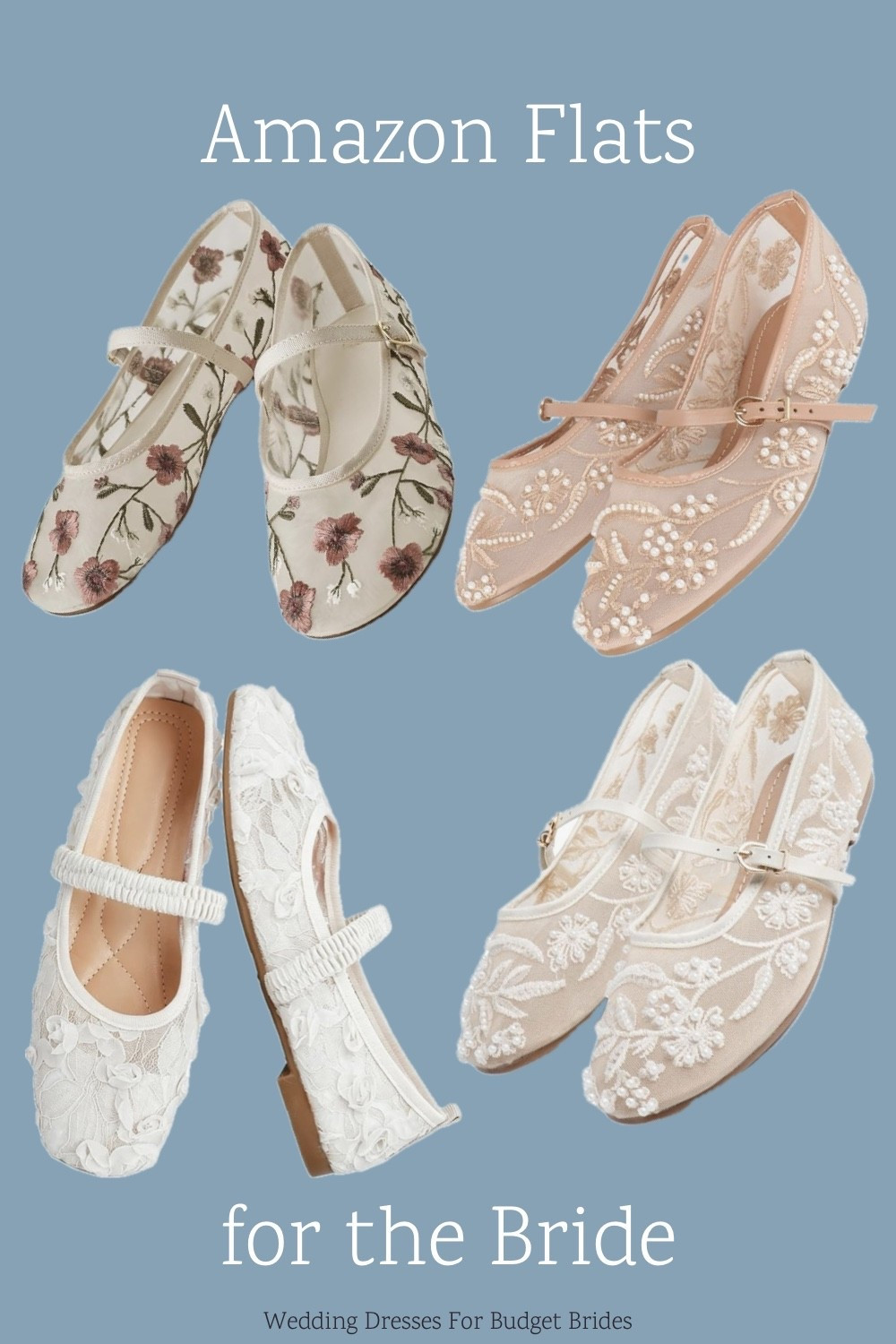 Amazon flats for the bride to be. 

Wedding shoes, bride shoes, bridal shoes, ballet flats.

#LTKWedding #LTKSeasonal