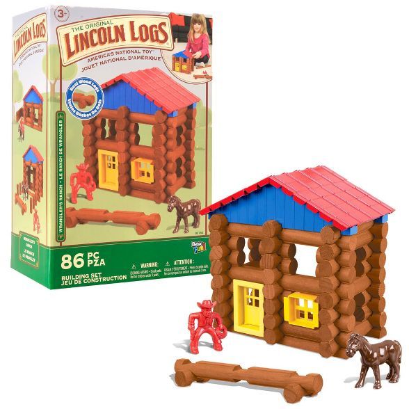 Lincoln Logs Wranglers Ranch Retro Box Set | Target