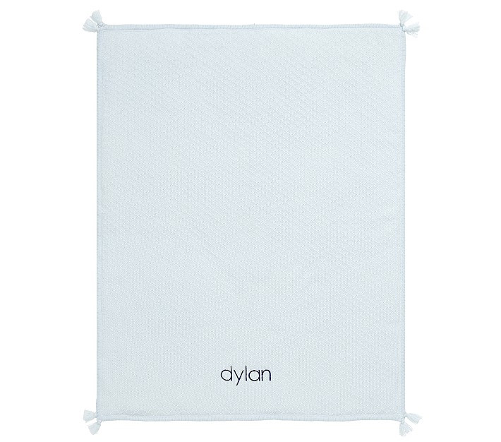 Luxe Cable-Knit Sherpa Baby Blanket | Pottery Barn Kids