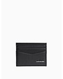 Micro Pebble Leather Card Case | Calvin Klein | Calvin Klein (US)