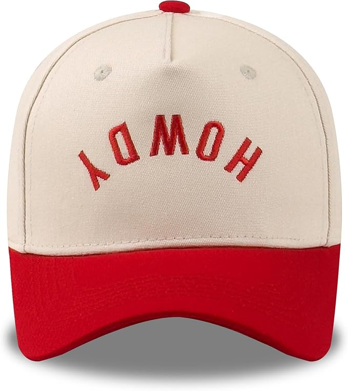 Funny Embroidered Trucker Hat, Vintage Two-Tone Cotton Baseball Cap for Men Women, Adjustable Dad... | Amazon (US)