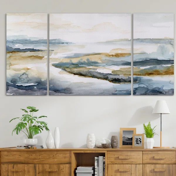 Estuary I - Print on Canvas | Wayfair North America