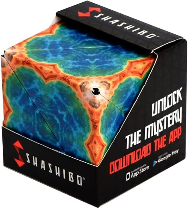 Shashibo Shape Shifting Box - Award-Winning Fidget Toy w/ 36 Rare Earth Magnets - Fidget Cube Tra... | Amazon (US)