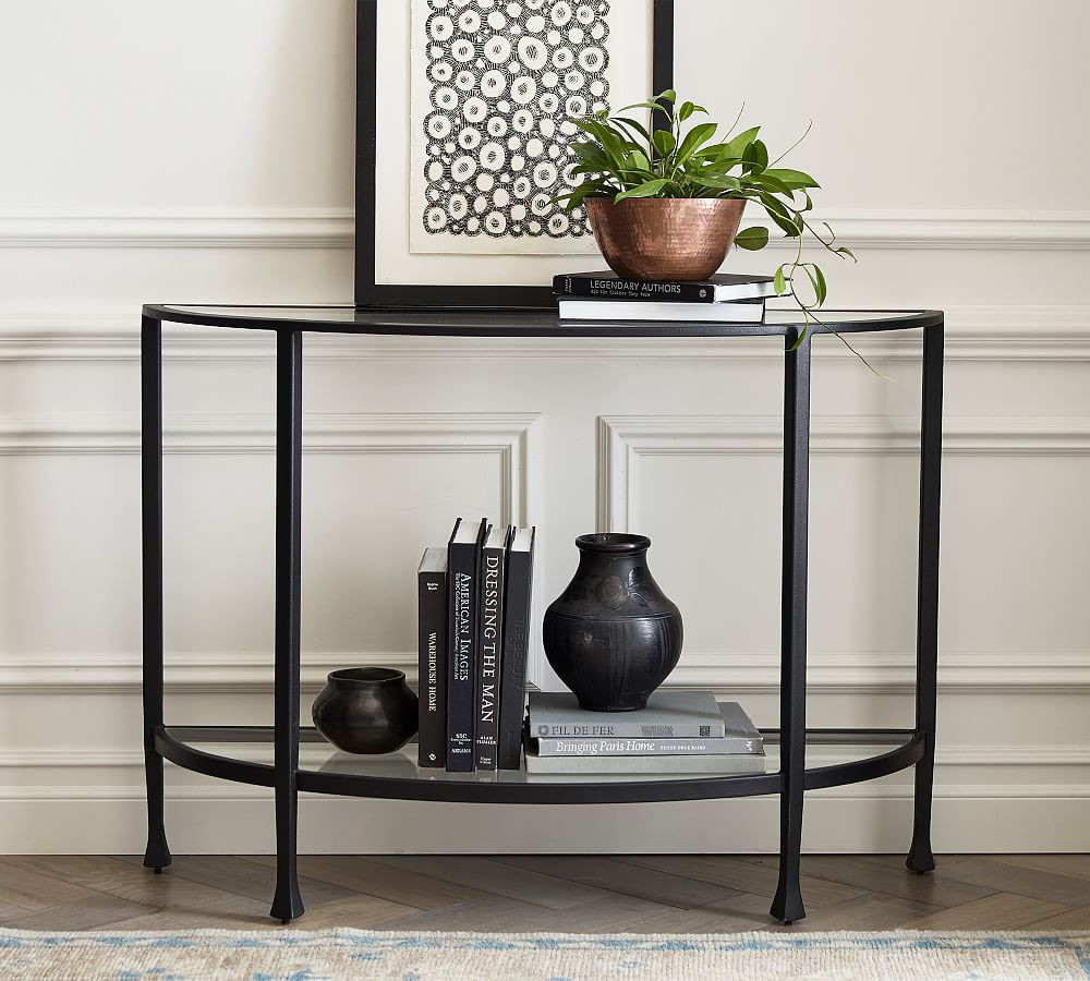 Tanner Demilune Console Table | Pottery Barn (US)