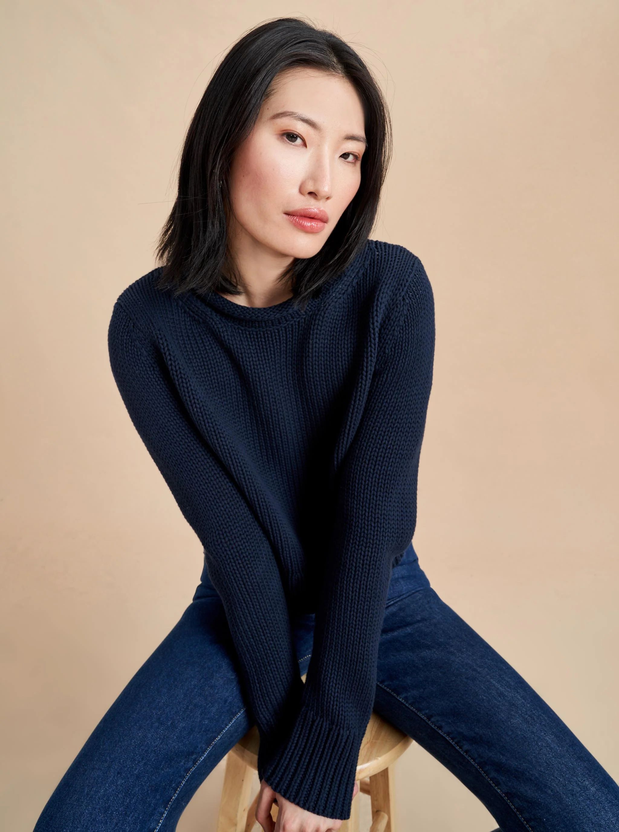Solid Mini Marina Sweater | La Ligne