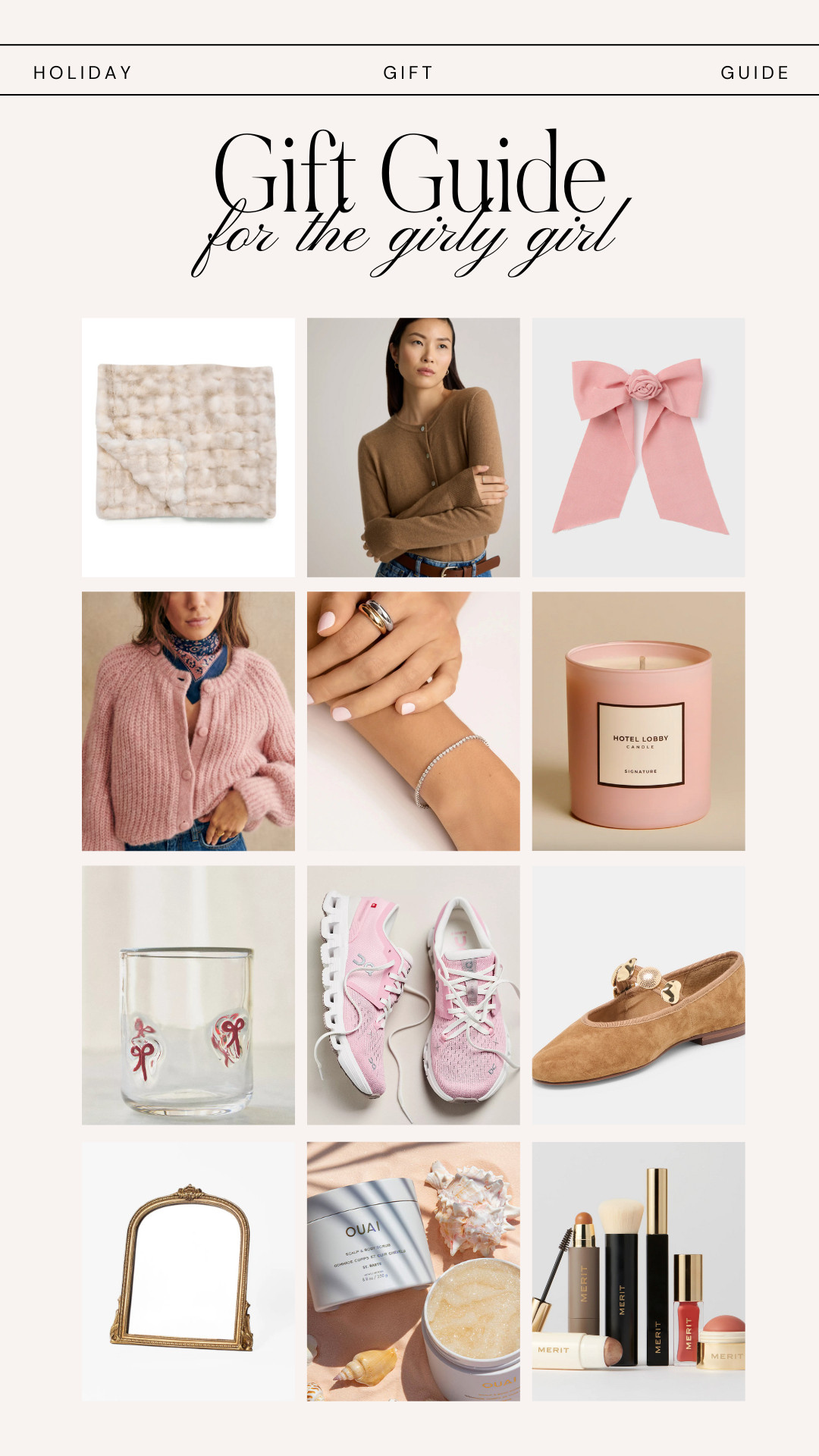 Holiday Gift Guide for the girly girl  

 #LTKGiftGuide #LTKHoliday