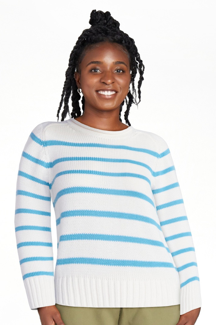 Free Assembly Women’s Saddle Shoulder Roll Neck Cotton Sweater with Long Sleeves, Sizes XS-XXL | Walmart (US)