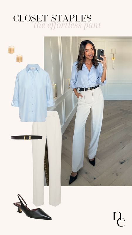 How I Wore It: The Effortless Pant! Wearing size small top, size4 Tall trousers - Matte Pearl, size xs/s belt 


Spring outfit 
Casual outfit 
Office outfit 
Work outfit 
Closet staples  
Aritzia trousers

#LTKworkwear #LTKstyletip #LTKfindsunder100