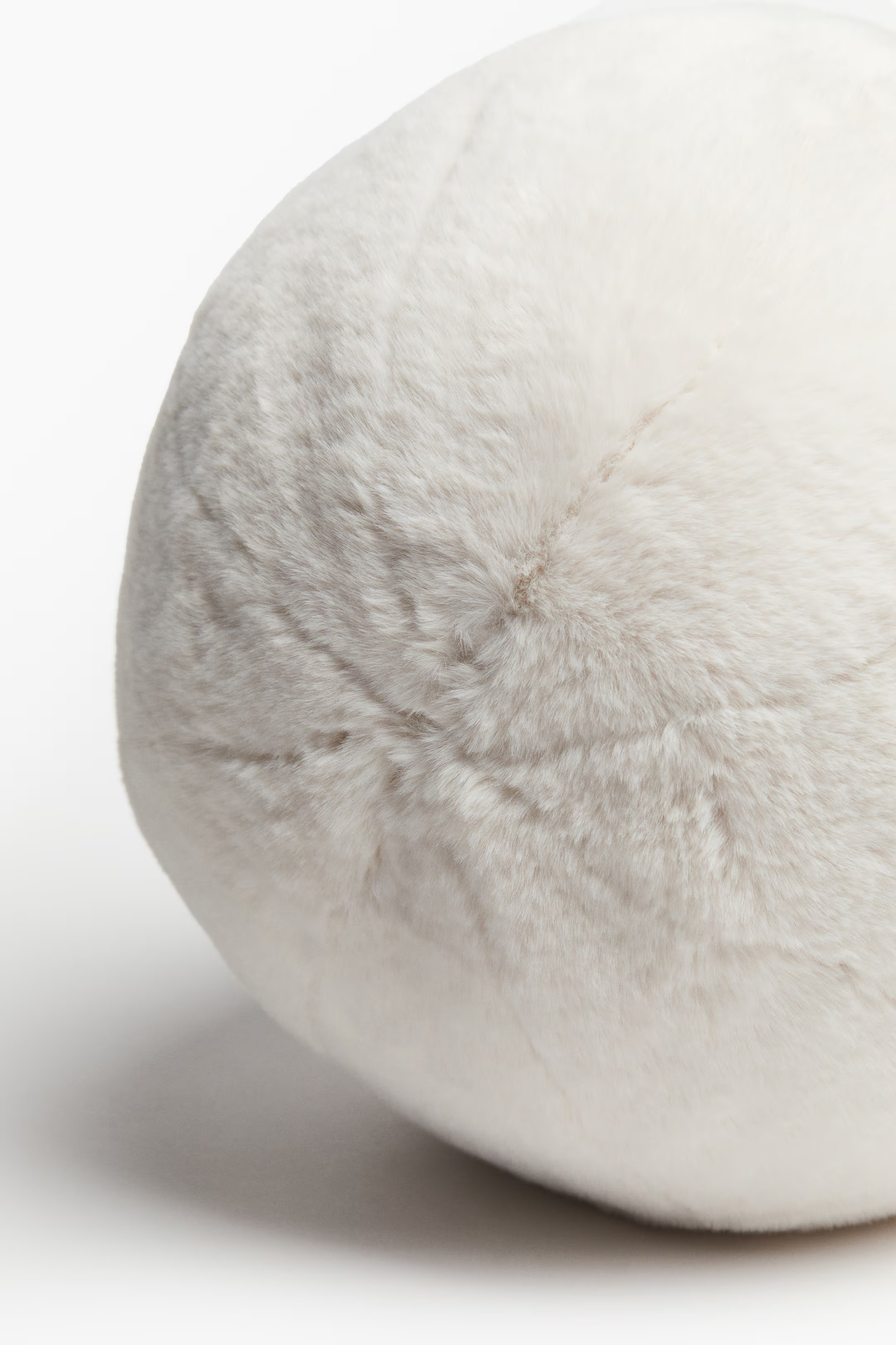 Fluffy Ball-Shaped Cushion | H&M (US + CA)