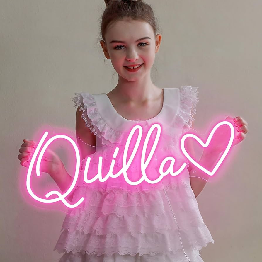 Custom Neon Sign, LED Neon Sign Customizable For Wall Decor, Personalized Neon Name Sign For Birt... | Amazon (US)