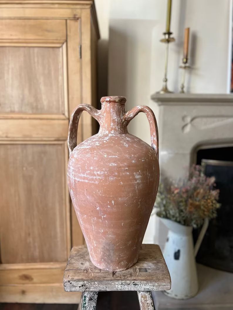 Antique Turkish storage vessel 'The Mahri Pot' | Beautiful pot vase | Etsy (UK)