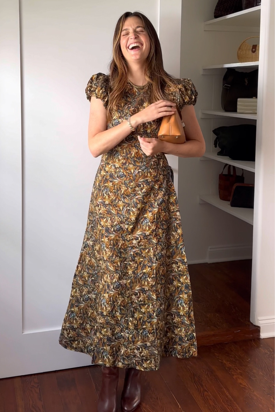 Help me pick a Thanksgiving outfit! Choosing from all my favorite fall pieces from @saks #Saks #SaksPartner 